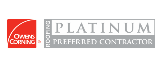 Owens Corning Platinum Preferred Contractor logo