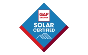 GAF solar certified logo