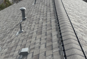 roof ventilation on a residential roof in colorado